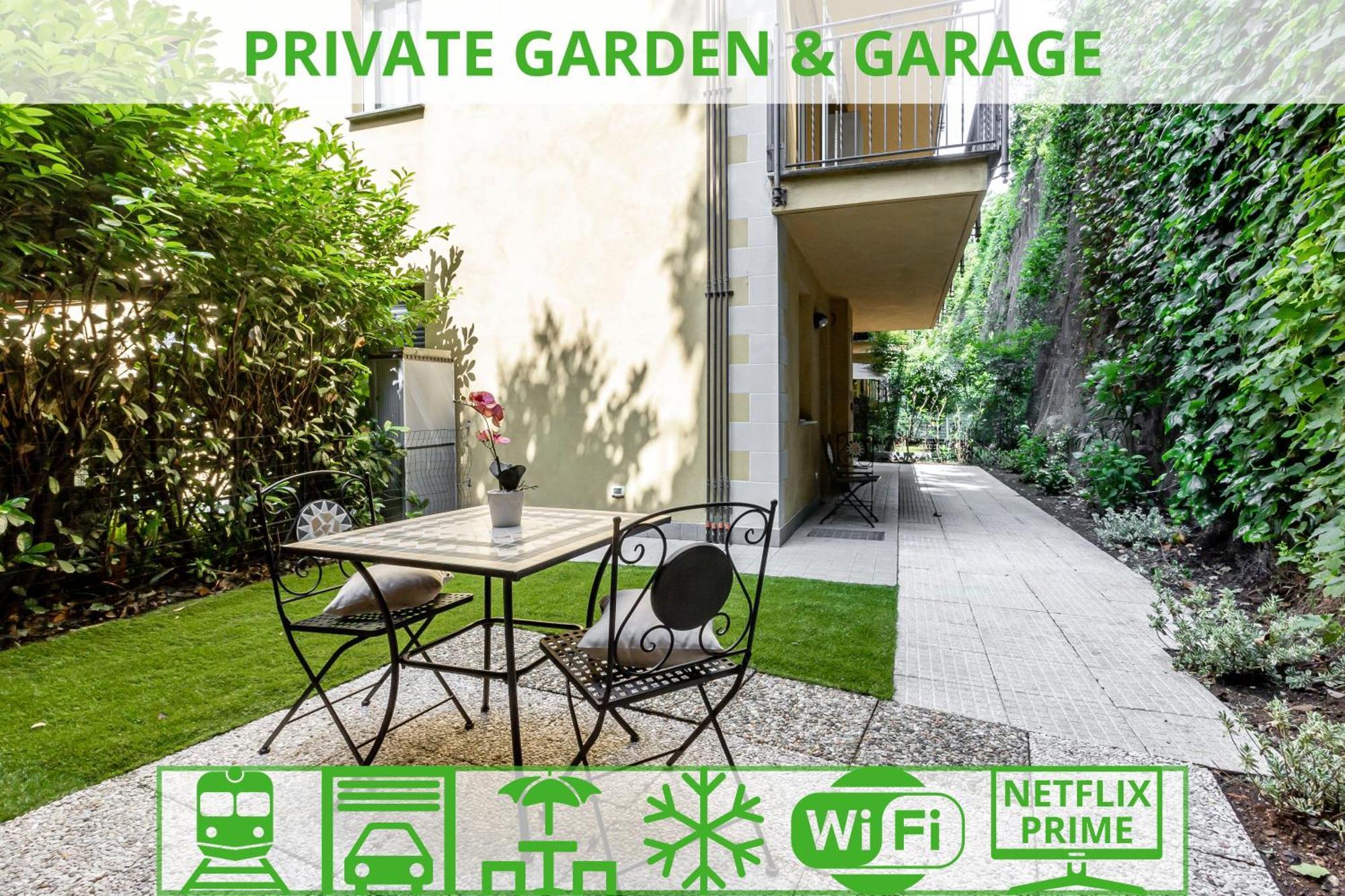 Private Garden & Garage - Self Check-In & Remote Access Apartamento Como Exterior foto